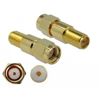 DeLock RF-Adapter RP-SMA weiblich zu RP-SMA