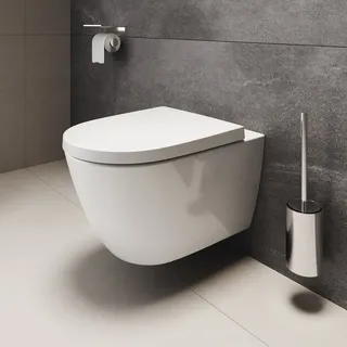 Laufen CADA Wand-WC mit Silent Flush, H821CD14000001+H891CD10000001,