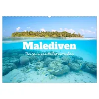 Calvendo Malediven - Reise in ein Naturparadies (Wandkalender 2026