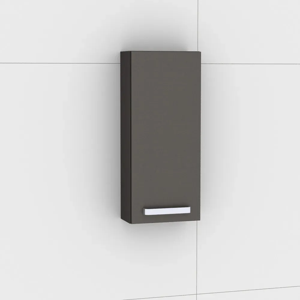 Artiqua 400 Wandschrank, Stahlgrau Metallic, 400-OST-1-30-L-17-7141-88 400-OST-1-30-L-17-7141-88