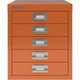 Schubladenschrank MultiDrawerTM 12er Serie, 5 Schubladen à H 51 mm, DIN A4 Maße: