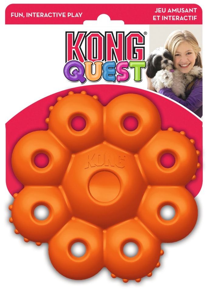 HUNTER Hundespielzeug KONG® Quest Star 11 cm