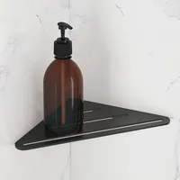 viverso x match flat Eck-Duschablage B: 280 H: 3 T: 150 mm, VU6002MB,