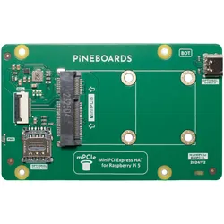 Pineboards MiniPCI Express Hat für Raspberry Pi 5, Nano-SIM