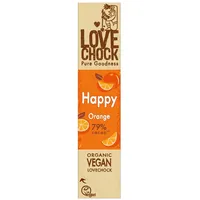Lovechock Happy Orange Schoko-Riegel bio