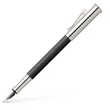 Graf von Faber-Castell 146543 - Füllfederhalter Guilloche, Schwarz, B,