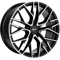 CARMANI 20 Ludwig 8,5 x 19 5 x 114,3 ET45 Schwarz Poliert