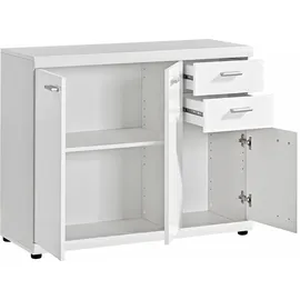 Procontour Sideboard 90 x 74 x 35 cm Weiß