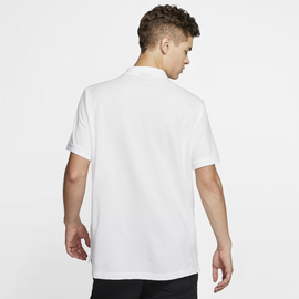 Nike Sportswear Poloshirt white/black XXL