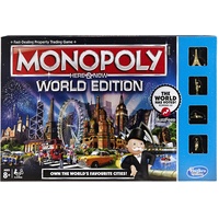 Hasbro B2348102 – Monopoly Here & Now – World Edition – Brettspiel (Englische Sprache) [UK Import]