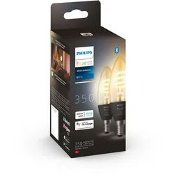 Philips E14 - Filament Lampe Kerzenform Doppelpack - 350