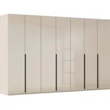 Rauch Drehtürenschrank Montclar 350 x 223 x 60 cm Beige/Schwarz