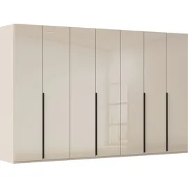 Rauch Drehtürenschrank Montclar 350 x 223 x 60 cm Beige/Schwarz