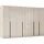 Rauch Drehtürenschrank Montclar 350 x 223 x 60 cm Beige/Schwarz