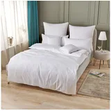 Traumschlaf Hotelbettwäsche Clara in weiß 200x200+2x 80x80 cm