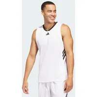 Adidas Basketball Legends Tanktop White / Black M