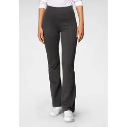 Jazzpants, (1 tlg.), mit hohem Stretch-Anteil sitzt wie eine zweite Haut, Gr. 42 - N-Gr, anthrazit-meliert, , 17678061-42 N-Gr