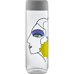 Finesse Rock & Pop Wasserflasche grau