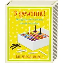 DIE SPIEGELBURG 0015408 Spiel & Spaß in der Schachtel - 3 gewinnt! Bunte Geschenke