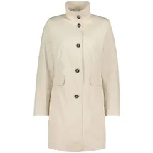 GIL BRET Damen Sommermantel mit Stehkragen 48, Silver Beige - 48