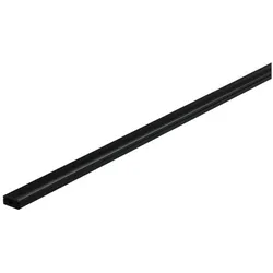 Paulmann 70521 LED Strip Profil Base Schwarzer Diffusor 2m Schwarz