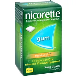 Nicorette 4mg freshfruit