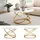Vicco Calgary Weiß Gold Kiefer 80 x 46 cm