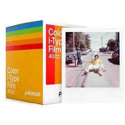 Color i-Type 5er Pack mit 40 Aufnahmen, Sofortbildfilm