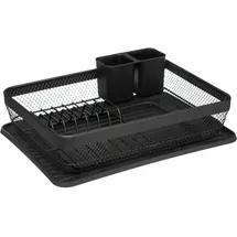 5five simply smart 5five - metallabtropfgestell mit schwarzem "mayaj"-tablett