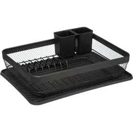 5five simply smart 5five - metallabtropfgestell mit schwarzem "mayaj"-tablett