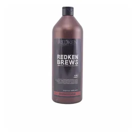 Redken Brews 3-in-1 Shampoo, Conditioner & Body Wash 1000 ml
