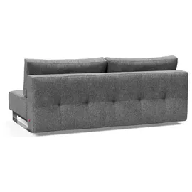Innovation Living Schlafcouch Polyester 3-Sitzer Grau