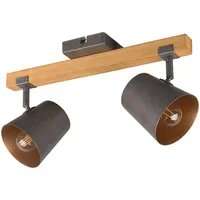 Trio Leuchten 2er Spot Bell nickel antik
