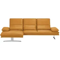 W.SCHILLIG Ecksofa aus Mikrofaser Broadway ¦ orange ¦ Maße (cm): B: 291 H: 94 T: 164.0