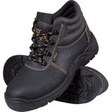 Ogrifox OX-SLX-T-SB Arbeitsschuhe Herren, Damen | Sicherheitsschuhe | Safety Shoes | ISO EN20345 | Schwarz-Gold | Größe 49