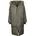 Ladies Faux Fur Puffer Coat Olive