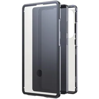 Black Rock Cover für Samsung Galaxy S25 Ultra Schwarz Transparent