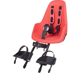 Bobike One Mini Kindersitz - Rahmenmontage vorn Rot Modell 2025