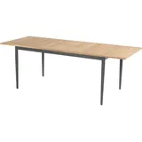 Hartman Hartman, Silencio Dining Tisch Xerix/Natural Teak Aluminium 220x100 cm - Xerix