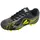 Jako J-SFG Stepover Fussballschuh, Jet Black Neon Yellow, 39 EU