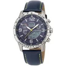ETT EGT-11574-31L Herrenuhr Solar Titan Funkuhr 43mm 10ATM