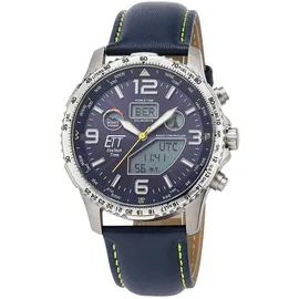 ETT EGT-11574-31L Herrenuhr Solar Titan Funkuhr 43mm 10ATM