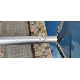 Planet Pool Profi Oberflächenkescher silber/schwarz 0,48 m