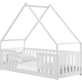 Mirjan24 Kinderbett Bee 80 x 180 cm Kiefer weiß