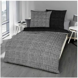 Traumschlaf Eternity Combo Biber schwarz 135 x 200 cm + 80 x 80 cm