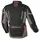 Macna Ultimax 2.0 Textiljacke wasserdicht - Schwarz/Schwarz/Dunkelgrau/Braun/Rot / XXL
