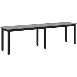 vidaXL Sitzbank Graues Sonoma 160 x 35 x 45 cm