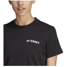 adidas Terrex Graphic Mtn Short Sleeve T-shirt Schwarz XS Frau