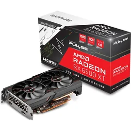 Sapphire Pulse Radeon RX 6500 XT OC, 8GB GDDR6, HDMI, DP, lite retail (11314-08-20G)