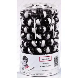 lollis Küfa Alster Lolly Lutscher mit Lakritzgeschmack 100 Stück 1800g